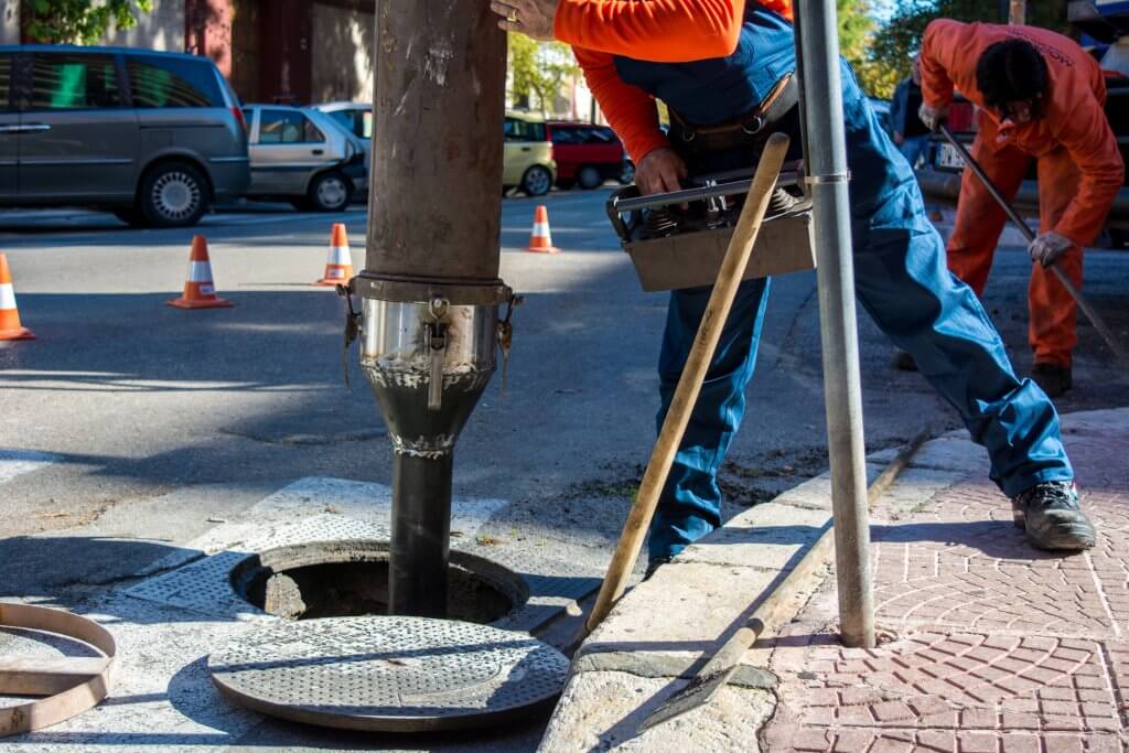 sewer line repair